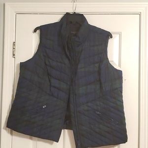ELN Talbots Plaid Vest Size 2x
